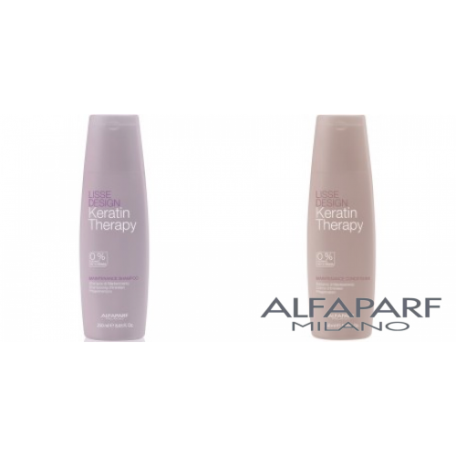 Kit sampon + balsam - Lisse Design - Keratin Therapy - Alfaparf Milano - 2 produse