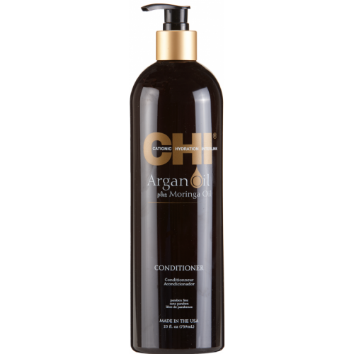 Balsam hidratant cu ulei de argan pentru par uscat si degradat - Conditioner - Argan Oil - CHI - 739 ml