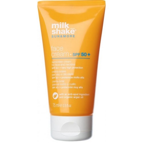 Crema pentru fata si gat cu SPF 50 - Sunscreen Face Cream - Sun and More - Milk Shake - 75 ml