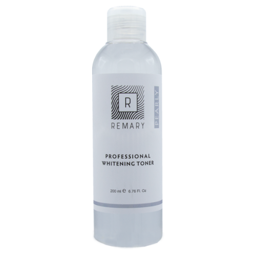 Loțiune tonică revigorantă și calmantă profesională pentru albire și depigmentare - Professional Whitening Toner – Pearly – Remary – 200 ml